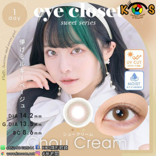 eye closet 1day Sweet Series Chou Cream アイクローゼット ワンデー スウィートシリーズ シュークリーム